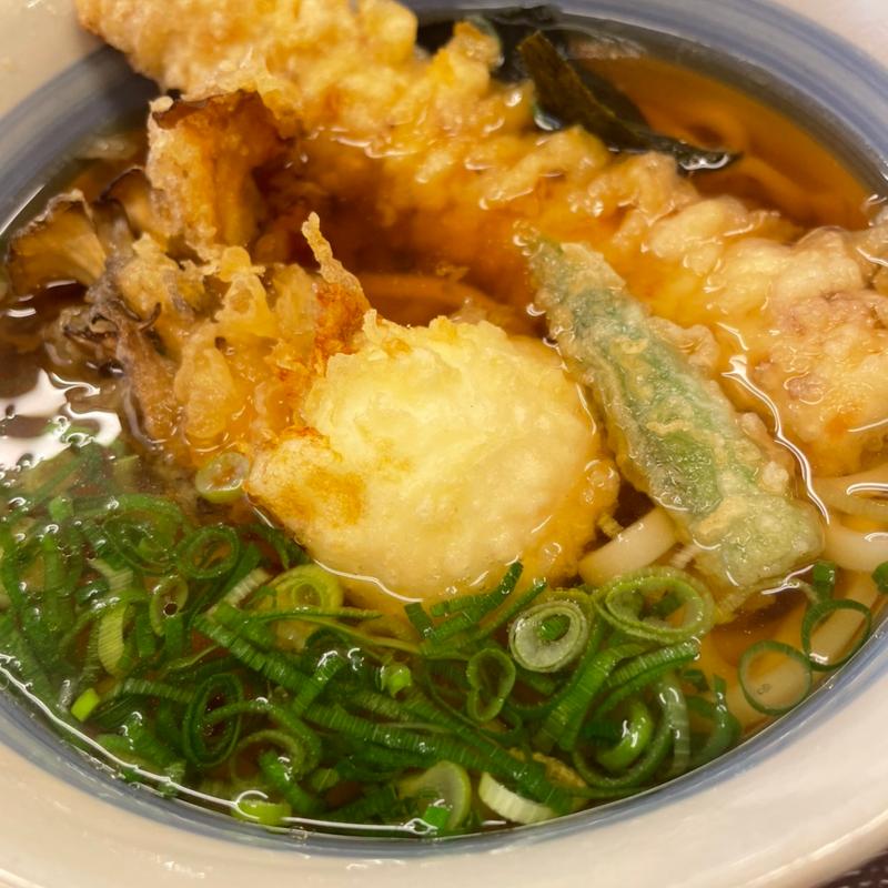 ちく玉舞茸うどん(天丼・天ぷら本舗 さん天 門真大橋店)