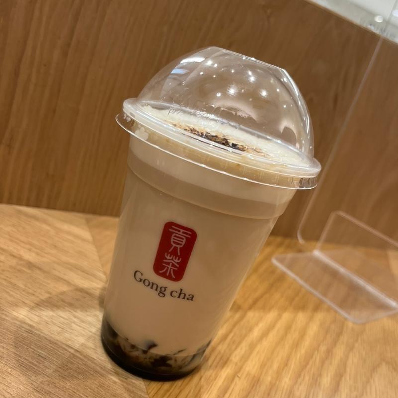 香るほうじ＆とろり黒みつ ミルクティー(ゴンチャ 東京駅 グランルーフ フロント店 (Gong cha))