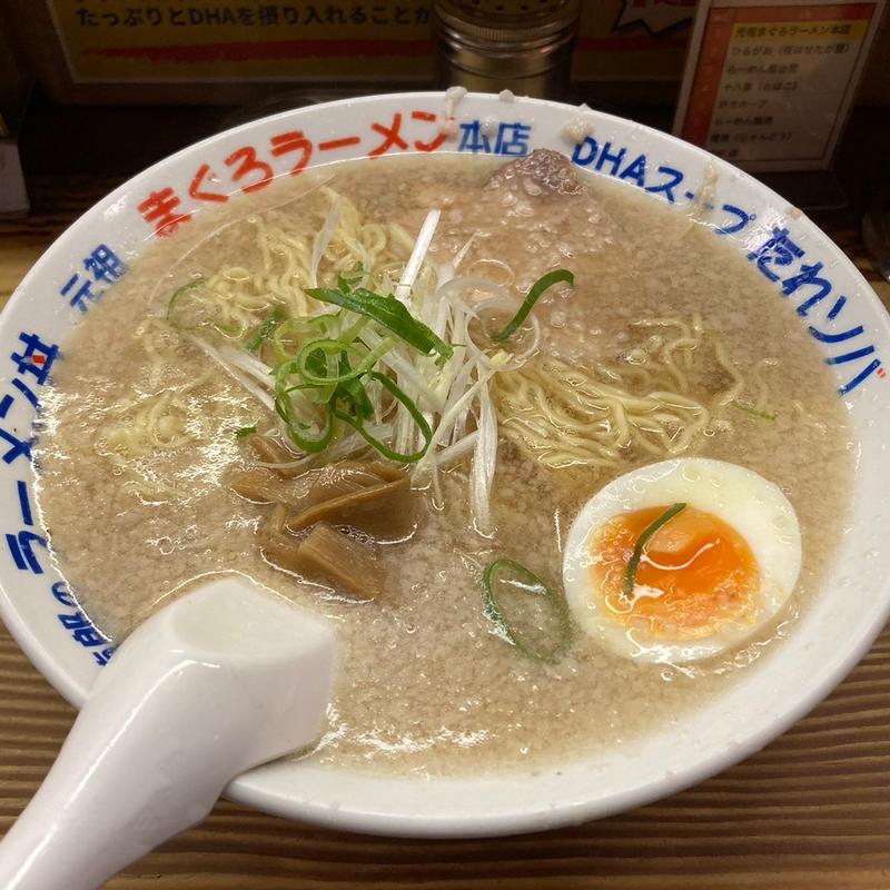 まぐろラーメン(元祖まぐろラーメン本店)