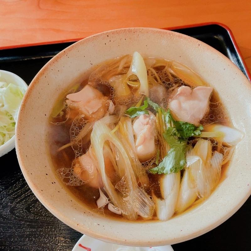 ランチ Cセット　鶏脂蕎麦(丞 (たすく))