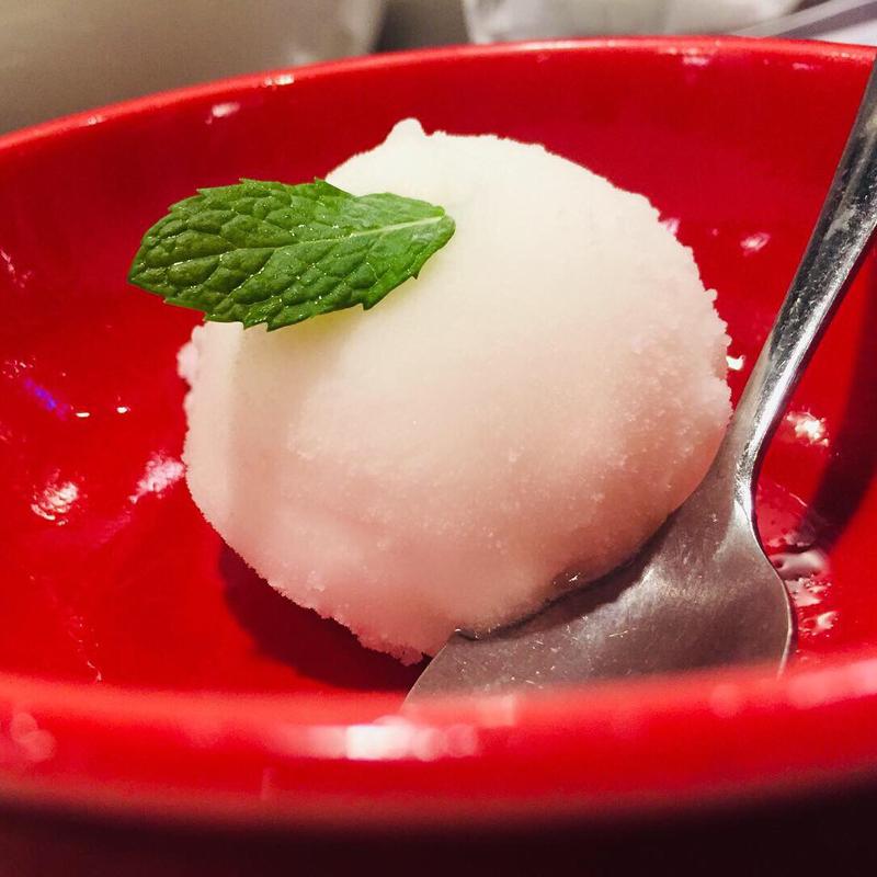 瀬戸内レモンシャーベット(うまや)