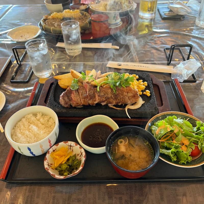 サーロインステーキ御膳(東武藤が丘カントリー倶楽部レストラン )