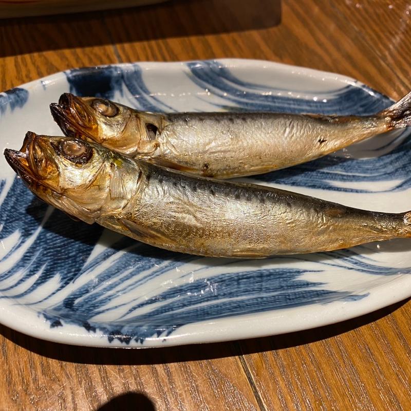 鰯の丸焼き(四十八漁場 日比谷パークフロント)