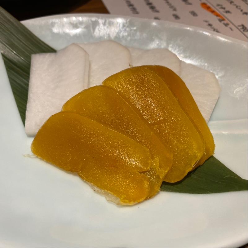 カラスミ大根(四十八漁場 日比谷パークフロント)