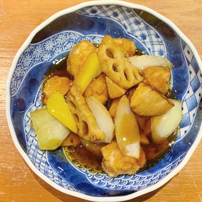 黒酢酢豚(炭火と中華 九尾)