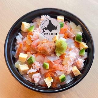 バラちらし宝石丼(海さくら 蝦夷海（えぞうみ）‐EZOUMI‐)