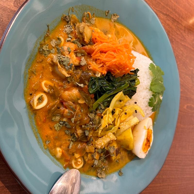 シーフードカレー(カフェ・フィュージョン 豊川店)