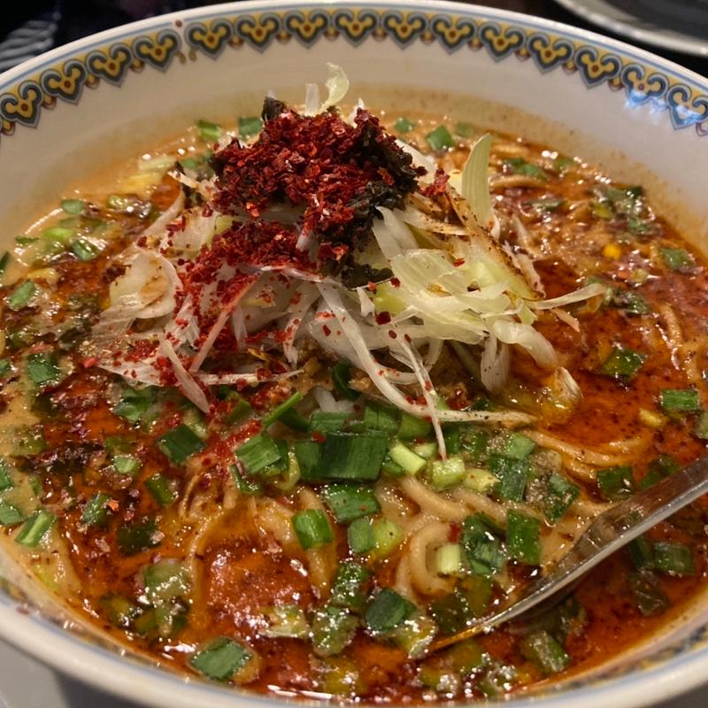 神田雲林の汁あり担担麺(雲林坊 川口店)