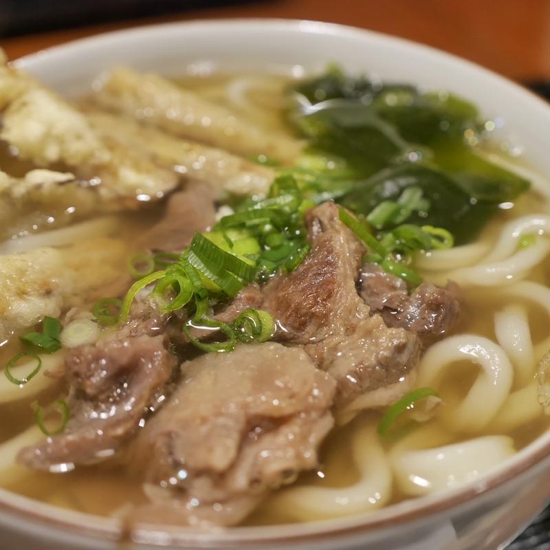 ごぼう天牛すじうどん(饂飩とお酒 からほり きぬ川)