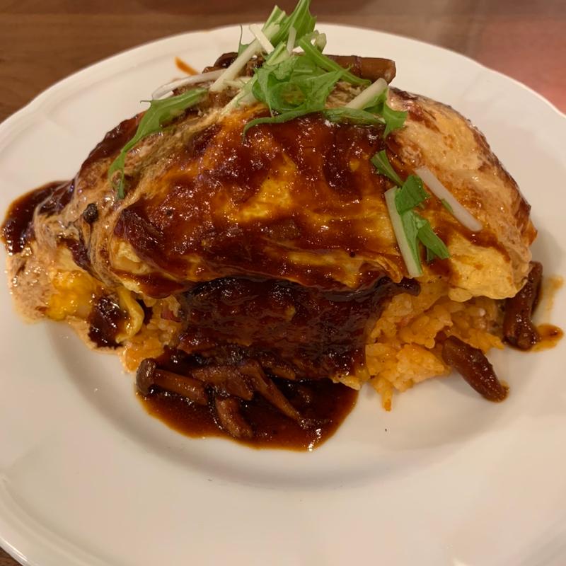 特製オムライス(キッチン ミスターとフライパン)