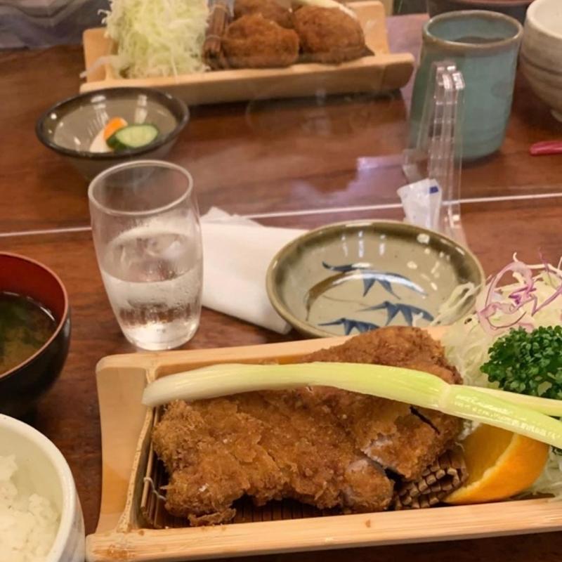 ロースかつ定食(とんかつ割烹 松村 大野台店)