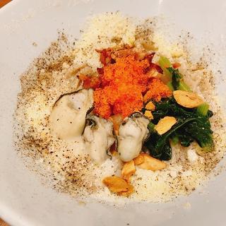広島牡蠣クリームまぜ麺(魚介系まぜ麺 辰爾（たつみ))