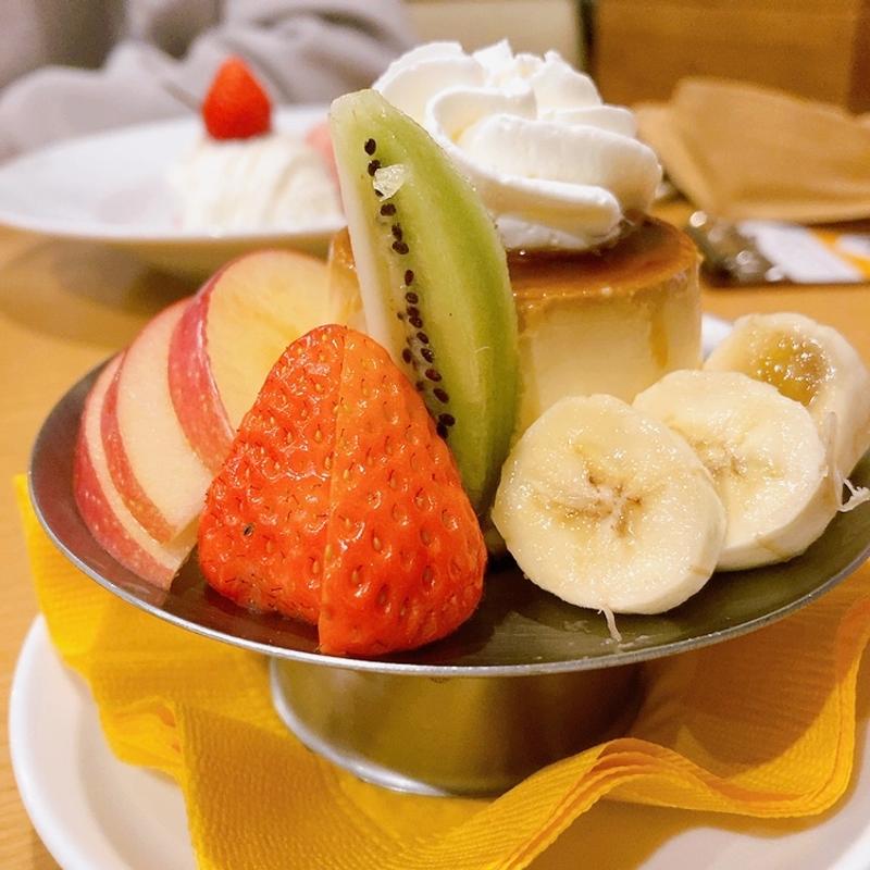 プリンアラモード(ココス 白島店)