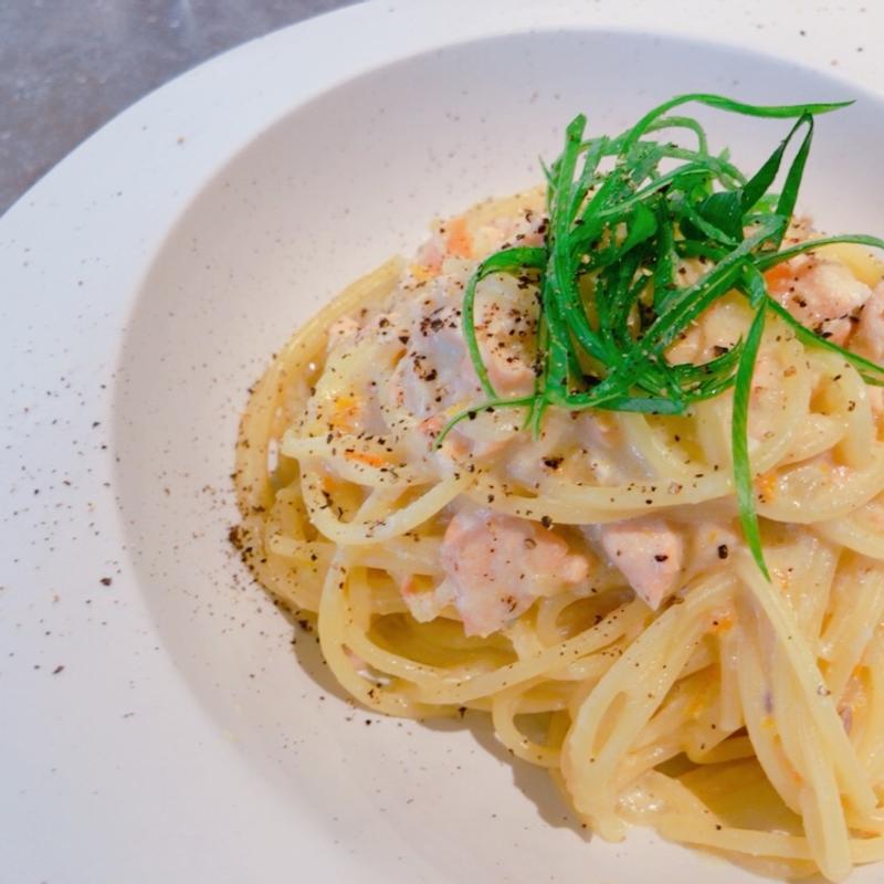 サーモンと柚子 白味噌の豆乳クリーム(コスメキッチン アダプテーション 阪神梅田本店)
