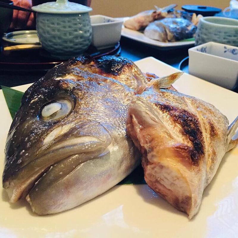 カンパチカマ焼き定食(お食事処はにわ )