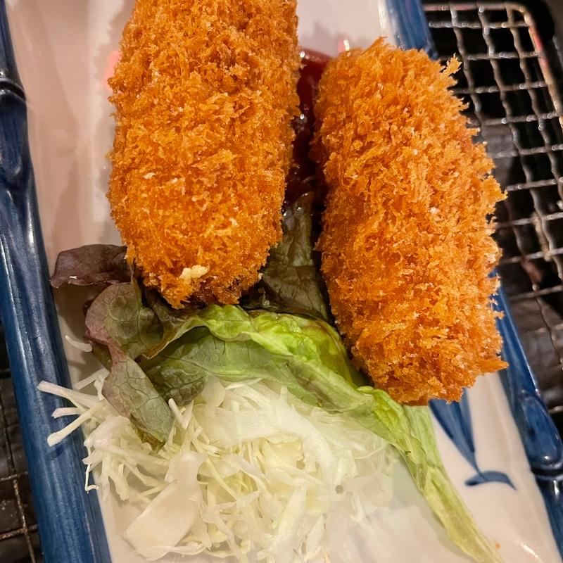かにクリームコロッケ(海鮮居酒屋 三ノ宮産直市場 三宮サンキタ通り店)