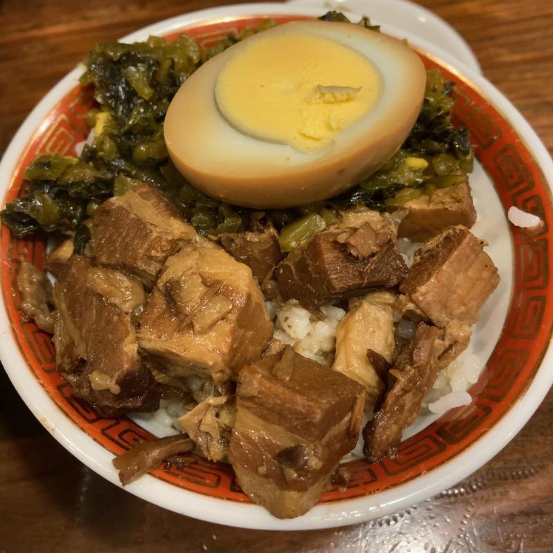 本気のミニ魯肉飯(広州市場 西新宿店)