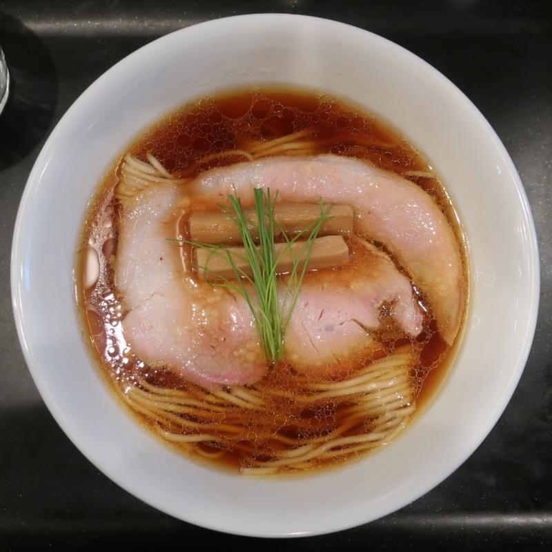 搾りたて三年熟成生しょうゆラーメン(らぁ麺やまぐち)