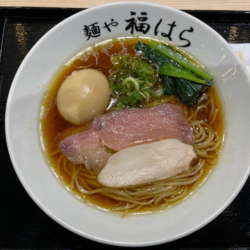 味玉地鶏醤油そば(麺や 福はら ららぽーと堺店)