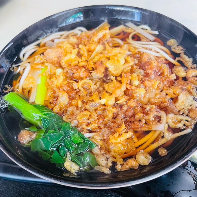 たぬきそば(まるい)