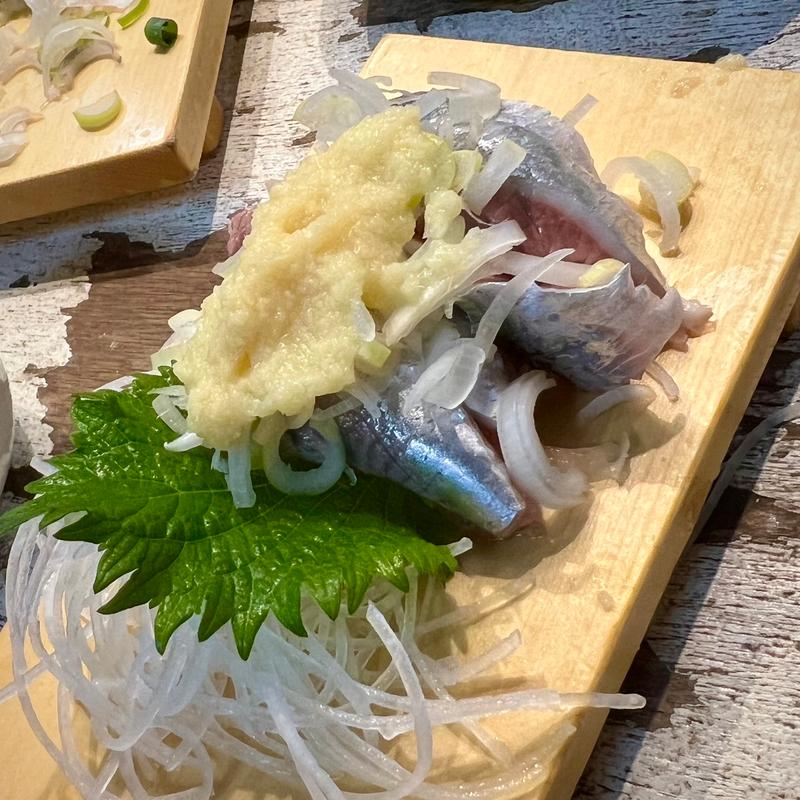 イワシ刺(魚寅食堂 蒲田店)