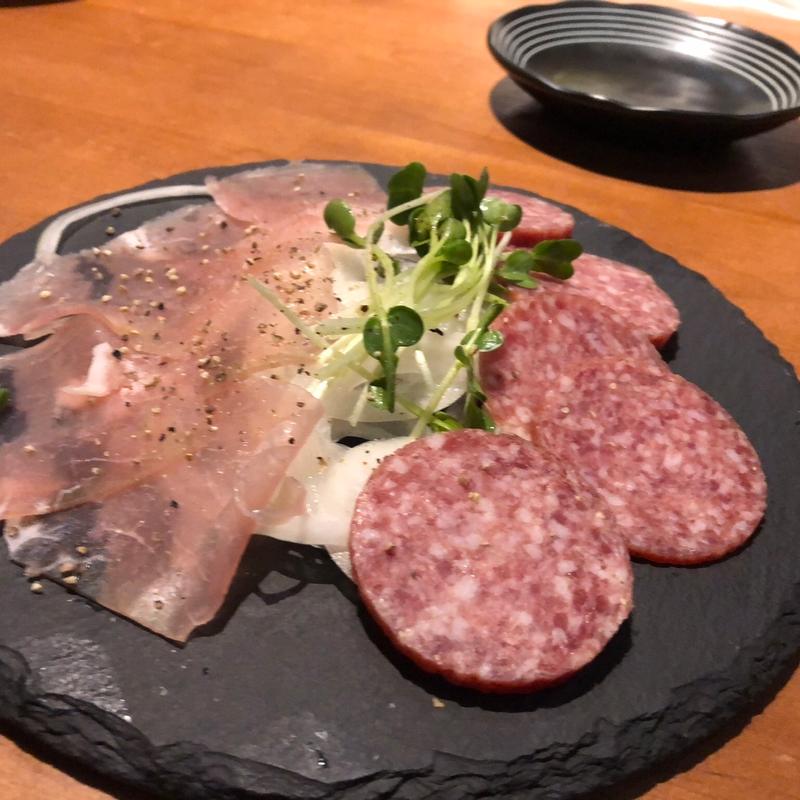 生ハム＆サラミ(無限♾けむり)