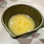 鶏白湯（本日の割りスープ）(ラーメン専科 竹末食堂)