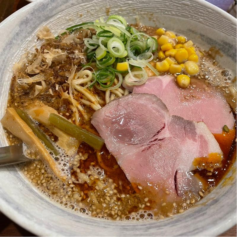 魚介坦々麺(讃岐ラーメン　香麦)