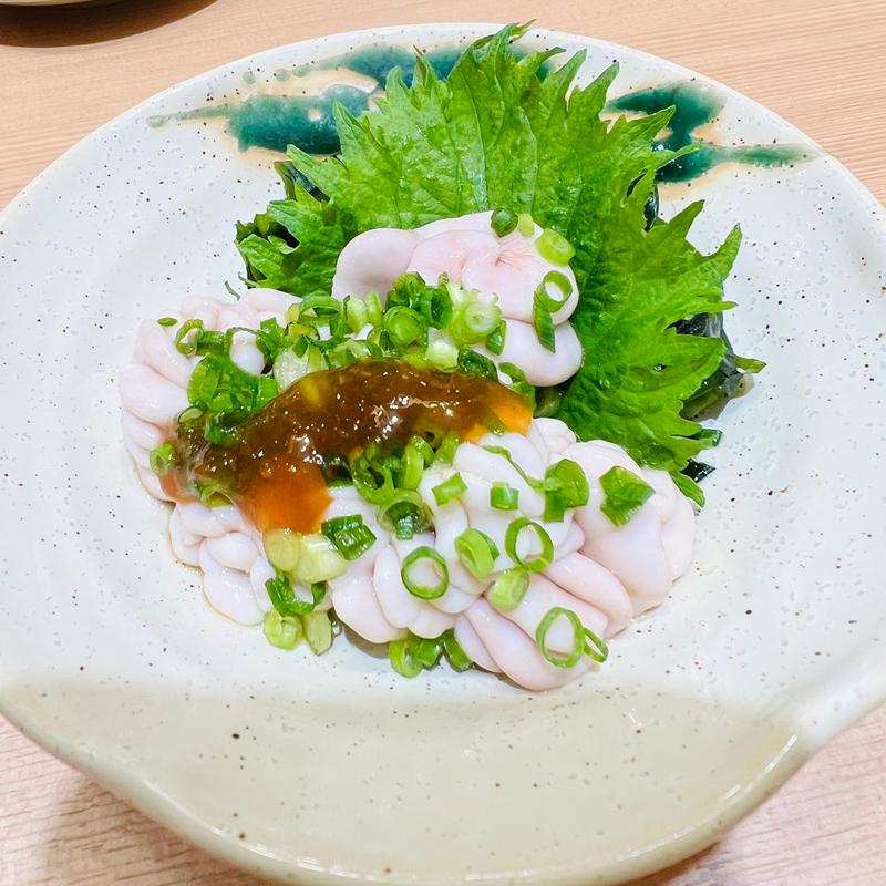 白子ポン酢(すし銚子丸 雅 イオンスタイル幕張ベイパーク店)