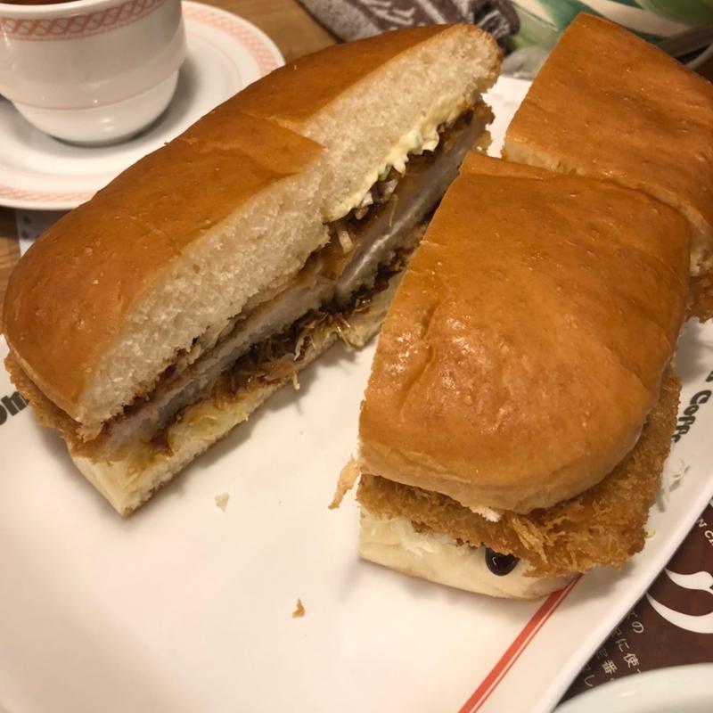 味噌カツサンド(コメダ珈琲店  狸小路2丁目店)