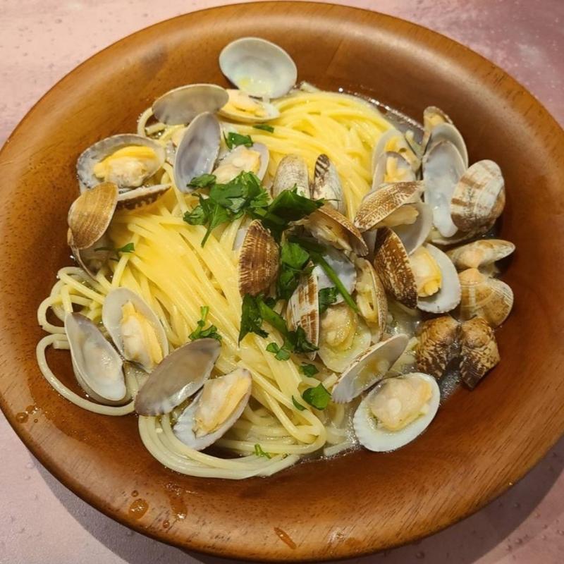 スープ入り塩味ボンゴレ(サイゼリヤ モザイクモール港北店)