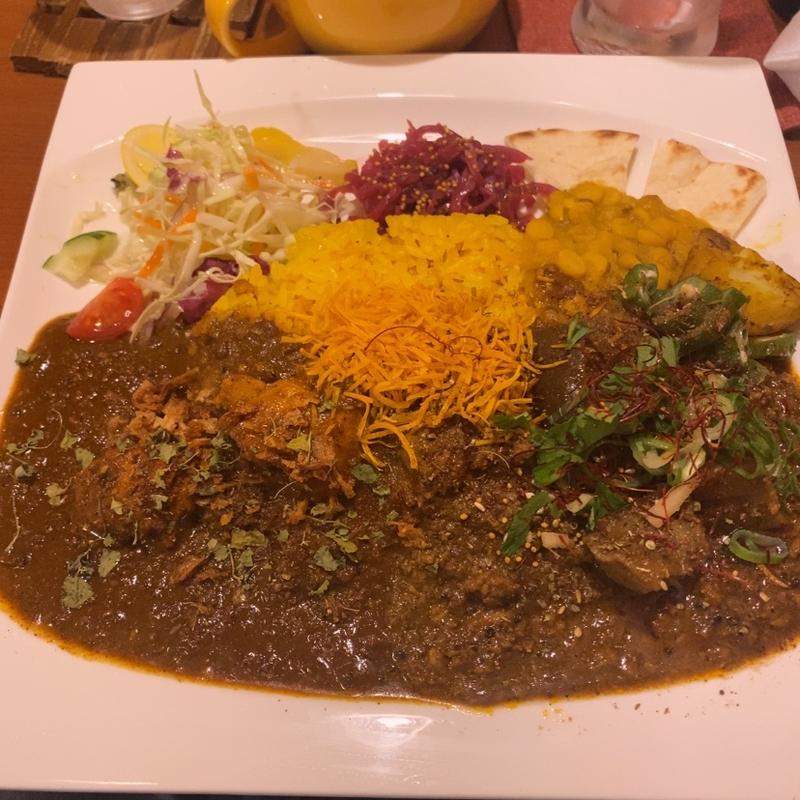 ドムジンWプレート(ドムジンスパイスカフェ)