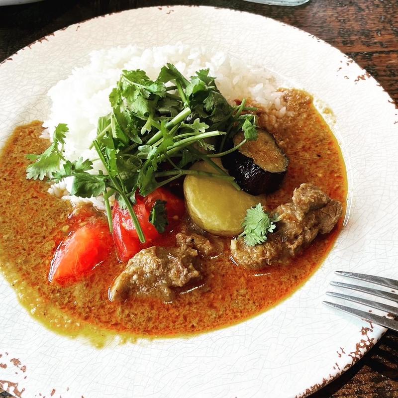 パクチーカレー(Trex Kawasaki River Cafe)