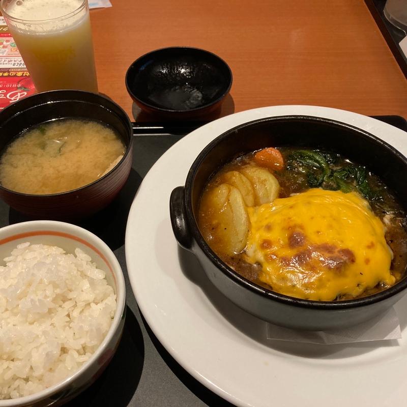 デミソースの煮込みハンバーグ(デニーズ 浜松有玉店 （Dennys）)