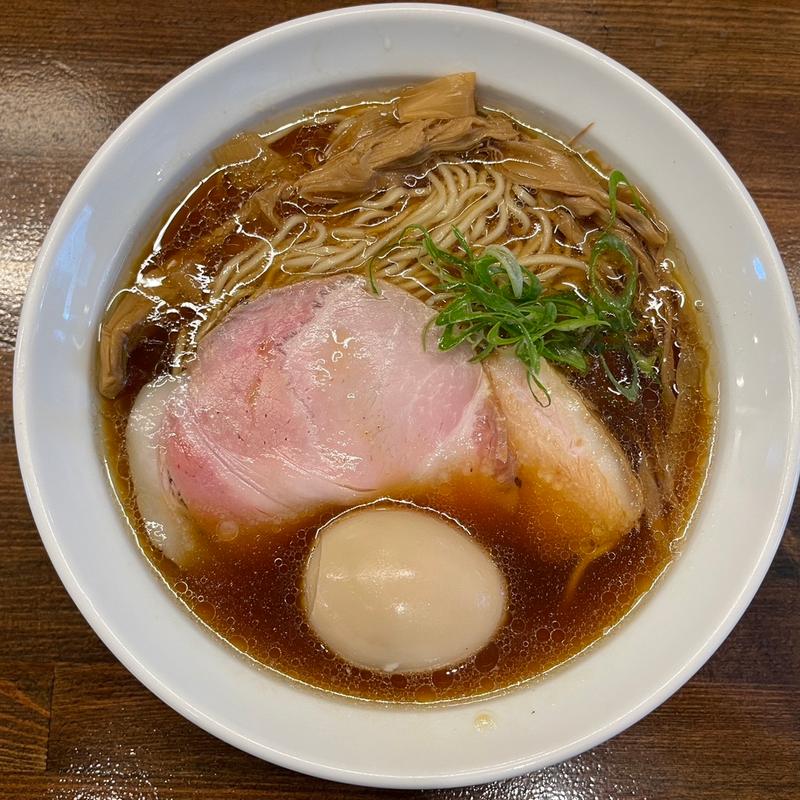 鶏醤油ラーメン(麺や一芯)