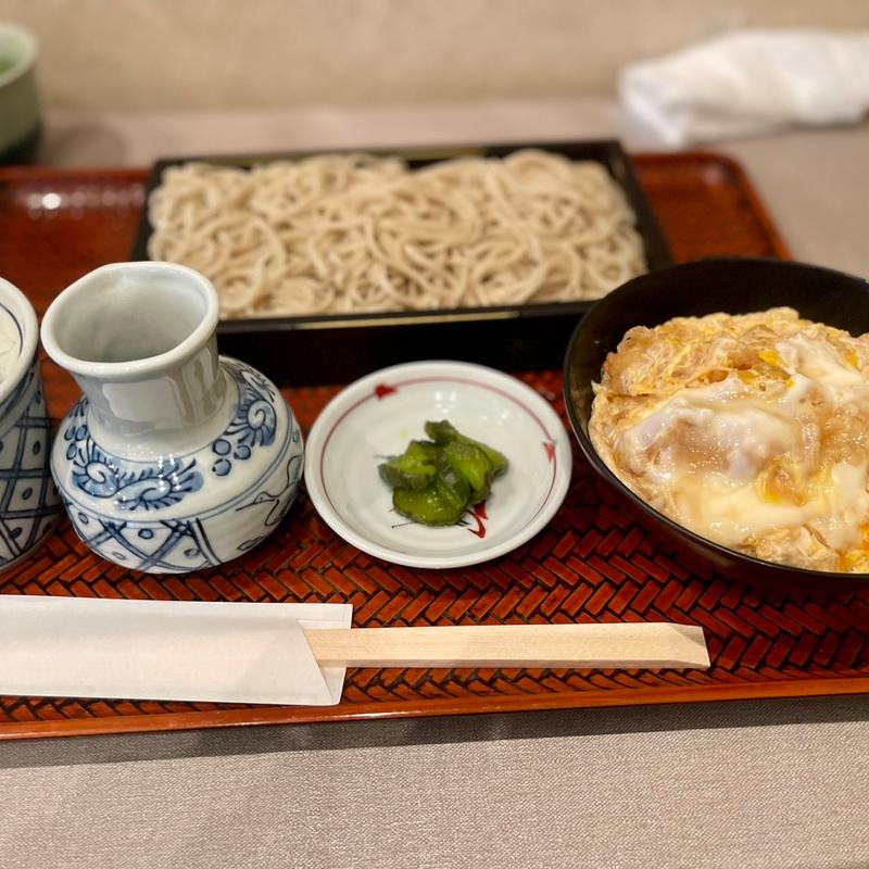 せいろそば･小天玉丼(そば処やまみち)