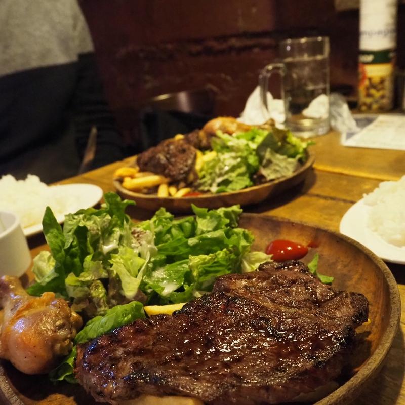 肉屋のステーキプレート(ブッチャーブラザーズ )