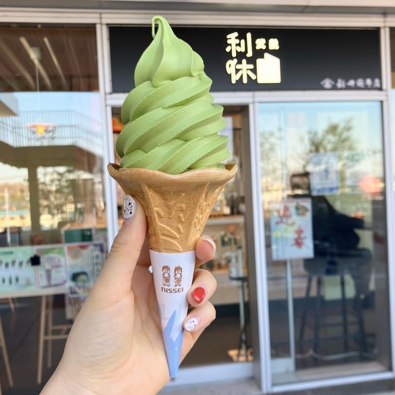 抹茶ソフトクリーム(武蔵利休 サクラタウン店)