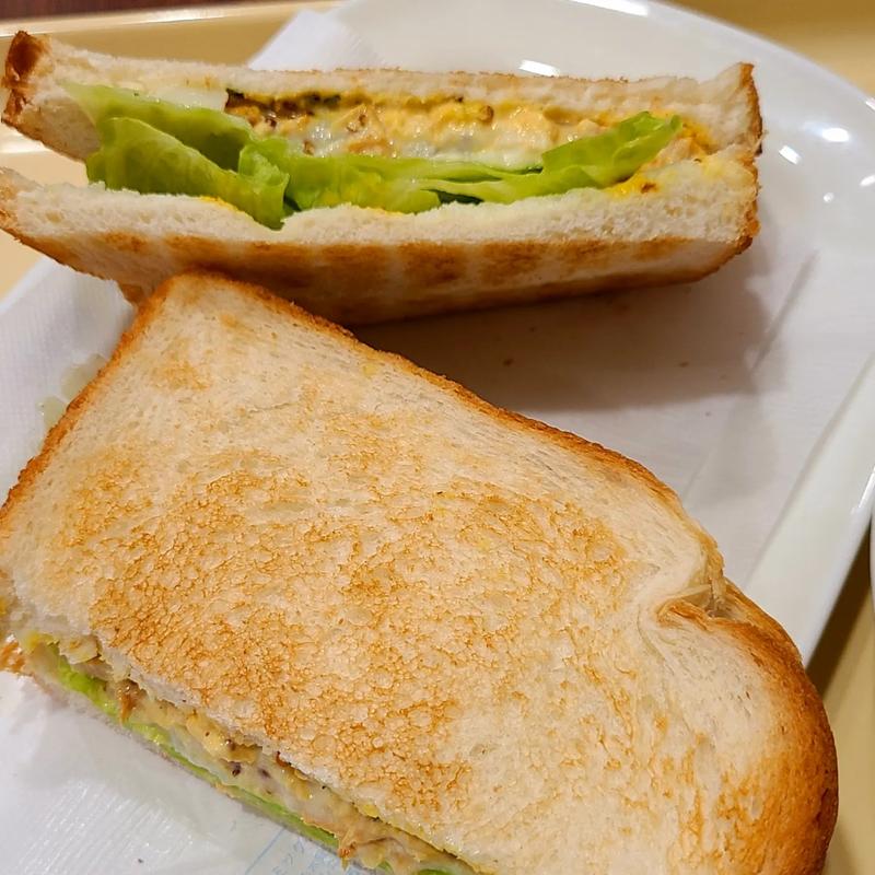 モーニング・セットB　スモークチキンポテト ～ハニーマスタードソース～(ドトールコーヒーショップ 下赤塚店)