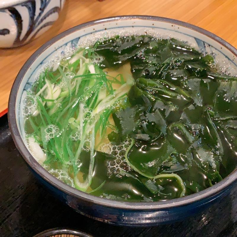 わかめうどん(うどん処 重己)