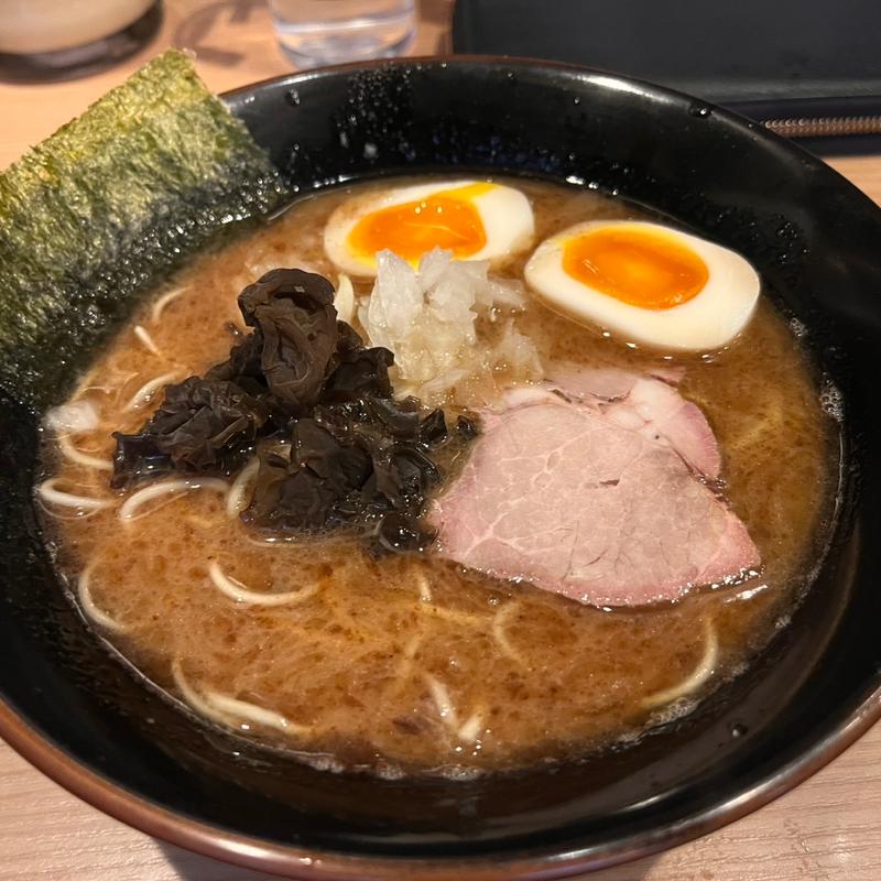 豚骨ラーメン(自家製麺 柴田商店)