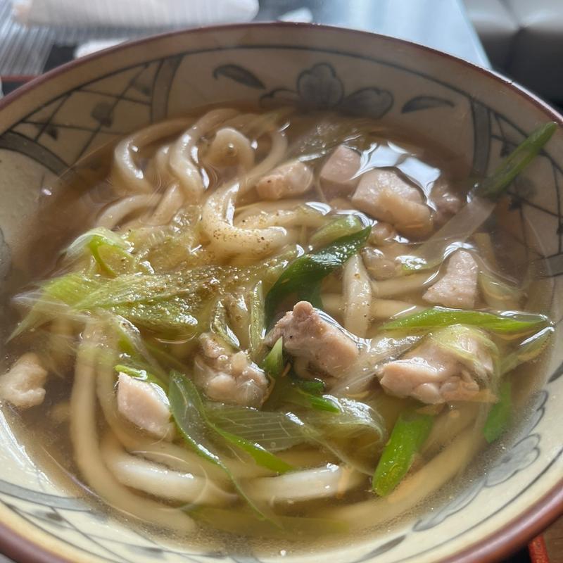 かしわうどん(ふか川)