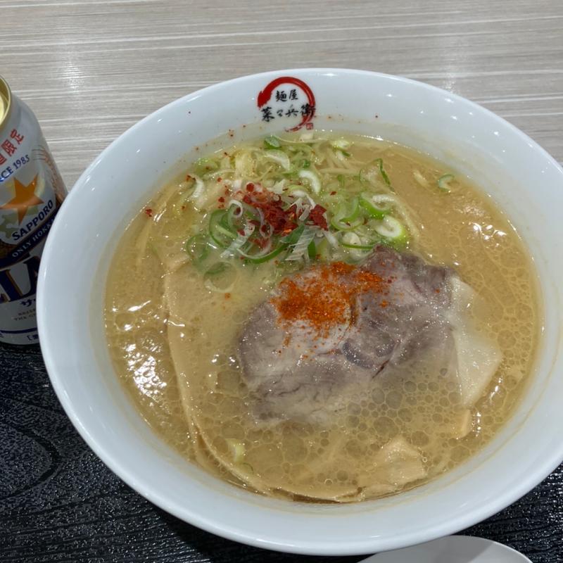 鶏白湯　味噌(麺屋 菜々兵衛 北広島店)
