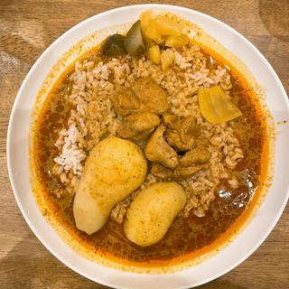 チキンカレー(インドカレーカーマ )