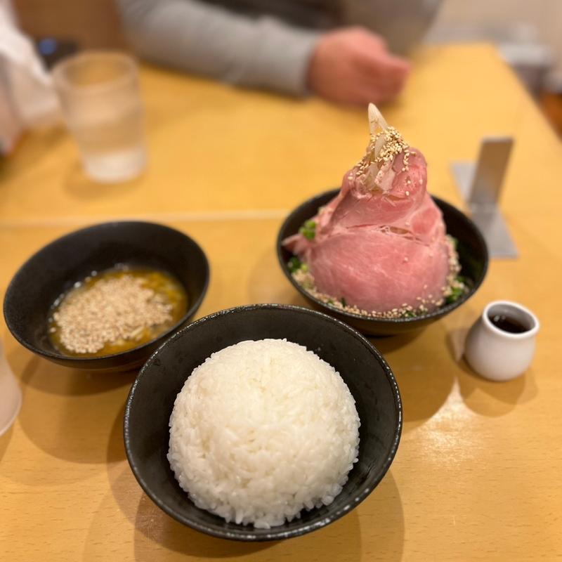 卵かけご飯  レアチャー丼(麺屋 時茂 大久保店)