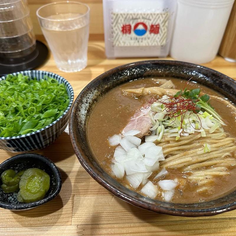 桐麺みそ ネギ塩ごはん(桐ちゃん製麺)