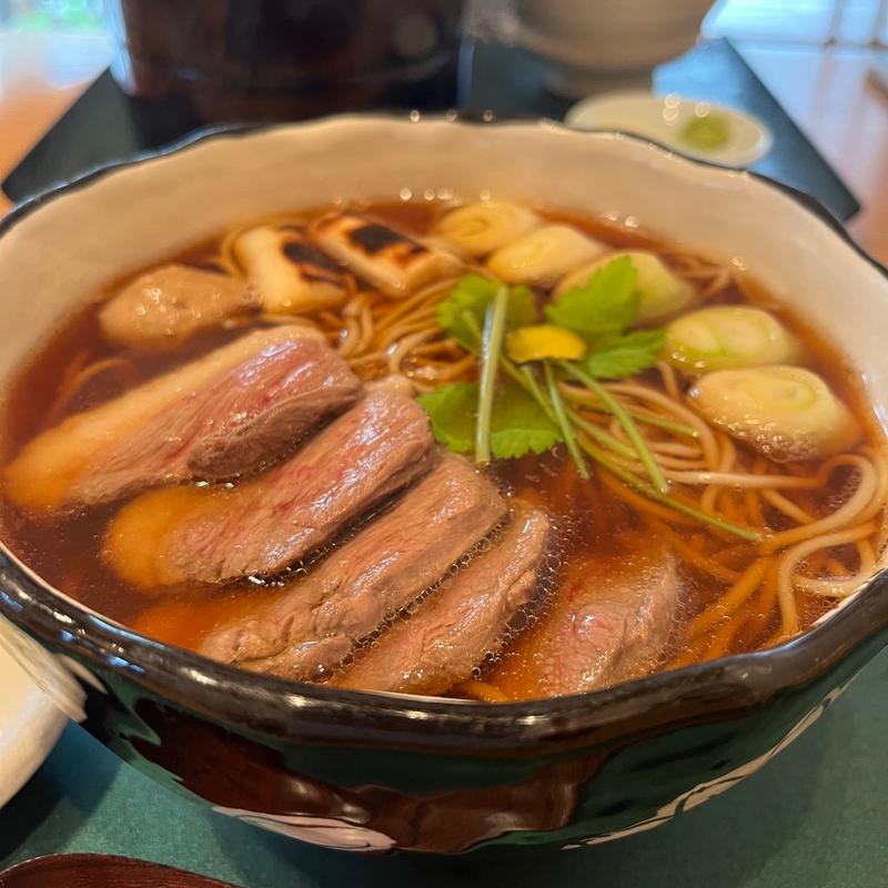 鴨蕎麦(板そば喜右衛門)