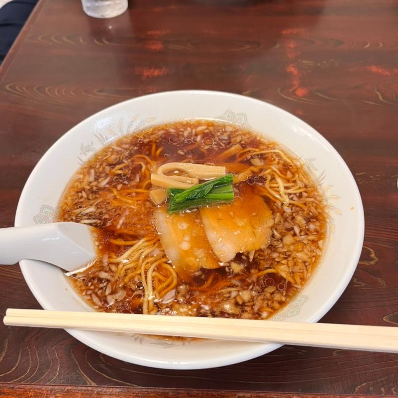 醤油ラーメン(若貴)