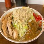 小豚ラーメンニンニク野菜アブラベニあれ(ラーメン二郎 横浜関内店)