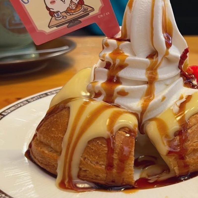 プリンのシロノワール(珈琲所 コメダ珈琲店 宇都宮下戸祭店)